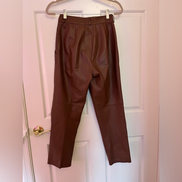 Vintage leather pants - Picture 2 of 5